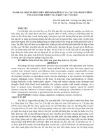 Đánh giá một số biểu hiện biến đổi khí hậu và các giải pháp thích ứng giảm nhẹ thiên tai ở khu vực Tây Bắc