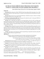 Giá trị các thang điểm dự đoán viêm màng não vi khuẩn ở trẻ từ 1 tháng đến 16 tuổi tại Bệnh viện Nhi Đồng 2