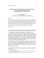 Định hướng của trung quốc trong phát triển trí tuệ nhân tạo đến năm 2030 và bài học gợi suy cho Việt Nam