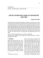 Chế độ thưởng phạt quan lại thời Nguyễn (1802-1884)