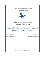 BÁO cáo TIỂU LUẬN môn học đồ họa VI TÍNH và CAD KHẢO sát THIẾT bị NGOẠI VI và số tứ GIÁC được vẽ RA từ n điểm 