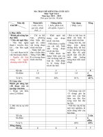 ĐỀ KIỂM TRA CUỐI HỌC KÌ I. Văn 6 - Cánh diều