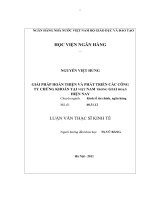 268 Giải pháp hoàn thiện và phát triển các công ty chứng khoán tại Việt Nam trong giai đoạn hiện nay,Luận văn Thạc sĩ Kinh tế