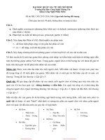 Đề thi học kì môn Lập trình hướng đối tượng - Trường Đại học Công nghệ thông tin