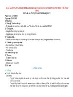 Giáo án ôn tập, kiểm tra cuối kì 1 và kì 2 môn ngữ văn 6 sách kết nối tri thức với cuộc sống