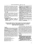 Đánh giá kiến thức và thực hành của bà mẹ về chăm sóc trẻ dưới 5 tuổi mắc viêm phổi tại khoa Tự nguyện C Bệnh viện Nhi TW năm 2021