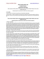 TIÊU CHUẨN HƯỚNG DẪN ĐO LIỀU ĐỐI VỚI CÁC CHƯƠNG TRÌNH PHÓNG THÍCH CÔNTRÙNG BẤT DỤC1)Standard guide for dosimetry for sterile insect release programs