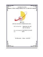 ĐỒ án đề tài xây DỰNG WEBSITE bán GIÀY 