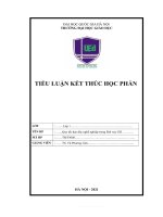 TIỂU LUẬN kết THÚC học PHẦN phương pháp thuyết phục thực hiện hai chức năng 