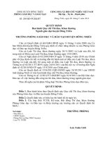 QD So 200 QD-PGD&DT  Ban hanh Quy che Thi dua, Khen thuong Nganh giao duc huyen Dong Trieu - Dang lai