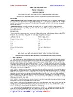 SẢN PHẨM DẦU MỎ - XÁC ĐỊNH ÁP SUẤT HƠI (PHƯƠNG PHÁP MINI)Standard Test Method for Vapor Pressure of Petroleum Products (Mini Method)