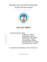 BÀI tập NHÓM phân tích các chiến lược giá của netflix  