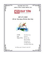 ĐỒ án CDIO đề tài xây dựng website bán giày 