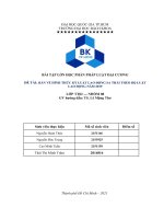 BÀI TẬP LỚN HỌC PHẦN PHÁP LUẬT ĐẠI CƯƠNG ĐỀ TÀI BÀN VỀ HÌNH THỨC KỶ LUẬT LAO ĐỘNG SA THẢI THEO BỘ LUẬT LAO ĐỘNG NĂM 2019