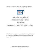 Phân tích cơ sở lý luận của quan điểm toàn diện và quan điểm lịch sử cụ thể và sự vận dụng những quan điểm này trong cuộc sống, học tập của bản thân 