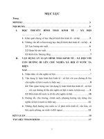 Lý luận hình thái kinhtế   xã hội với con đường đi lên chủ nghĩa xã hội ở nước ta 