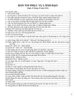 25102021 Ban tin Phuc vu lanh dao