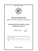 HS 25 Ngo Đinh Hoang chong nguoi thi hanh cong vu