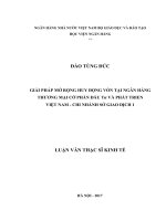 0128 giải pháp mở rộng huy động vốn tại NHTM CP đầu tư và phát triển VN   chi nhánh sở giao dịch 1   luận văn thạc sỹ (FILE WORD)