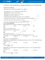 Lý thuyết và bài tập chủ đề cấu tạo hạt nhân môn Vật Lý 12 năm 2021-2022