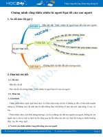 Chứng minh rằng thiên nhiên là người bạn tốt của con người