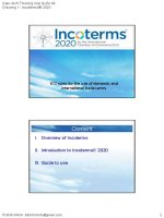 Ch1  incoterms 2020 hoạt động xuất nhập khẩu