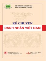 Những danh nhân Việt Nam tiêu biểu: Phần 1