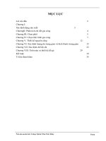 Xác định dạng sản xuất phân tích chi tiết gia công xác định lượng dư trung gian và kích thước trung gian 