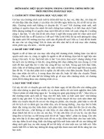 ĐIỂM KHÁC BIỆT QUAN TRỌNG TRONG CHƯƠNG TRÌNH mới 