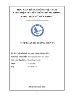 TIỂU LUẬN đo LƯỜNGĐIỆNTỬĐề tài thiết kế mạch tạo xung vuông với duty 45% 
