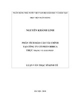 1161 phân tích báo cáo tài chính tại CTY CP bibica thực trạng và giải pháp   luận văn thạc sỹ (FILE WORD)