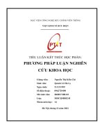 Tìm kiếm một bài báo khoa học về chủ đề nghiên cứu mà anhchị đang quan tâm trong chuyên ngành học của mình (cùng chủ đề câu 3)  nghiên cứu bài báo và xác định 