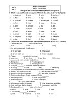 Microsoft word   de HOC SINH GIOI LOP 7 