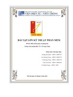 bài tập lớn kỹ thuật phần mềm đề tài phần mềm qu n lý phòng lab 