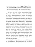 THU HOẠCH-Tư tưởng C.Mác và Ph.Ăng- ghen về nguyên tắc Đảng cộng sản là một tổ chức độc lập của giai cấp cụng nhõn. ý nghĩa trong cụng tác xây dựng Đảng cộng sản Việt Nam trong tình