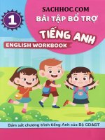 Bai tap bo tro tieng anh lop 1 