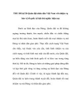 THU HOẠCH quân đội nhân dân việt nam với nhiệm vụ bảo vệ tổ quốc xã hội chủ nghĩa  hiện nay