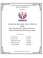 Đề tài Study on automatic battery charging control systems ( Nghiên cứu hệ thống điều khiển nạp ắc quy tự động )