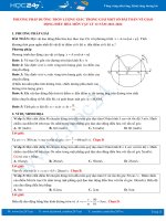 Phương pháp đường tròn lượng giác trong giải một số bài toán về giao động điều hòa môn Vật Lý 12 năm 2021-2022