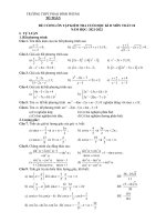 Đề cương cuối kỳ 2 Toán 10 năm 2021 – 2022 trường Phan Đình Phùng – Quảng Bình