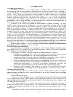 Chính sách phát triển kinh tế hướng về xuất khẩu của tỉnh Cao Bằng