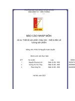BÁO cáo NHẬP môn đề tài thiết kế sản phẩm nhập môn   thiết bị đếm số lượng sản phẩm 