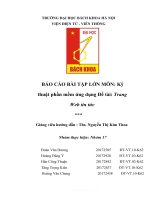 BÁO cáo bài tập lớn môn kỹ thuật phần mềm ứng dụng đề tài trang web tin tức 