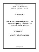 Trách nhiệm bồi thường thiệt hại trong hoạt động công chứng theo pháp luật Việt Nam tt
