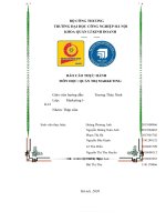 BÁO cáo THỰC HÀNH môn học QUẢN TRỊ MARKETING giới thiệu sơ lược về công ty cổ phần sữa việt nam VINAMILK   