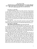 Bài tham luận: Giải pháp nâng cao chất lượng hiệu quả công tác phòng chống tệ nạn xã hội, tai nạn thương tích, xâm hại trẻ em, góp phần thực hiện tốt công tác chăm sóc giáo dục