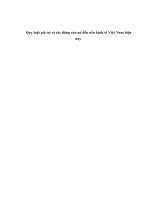 Quy luật giá trị và tác động của nó đến nền kinh tế Việt Nam hiện nay