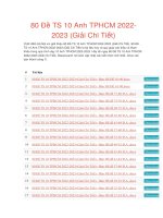 80 đề TS 10 anh TPHCM 2022 2023 (giải chi tiết) 