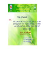 tính toán thiết kế trạm xử lý nước thải sản xuất mía đường công ty tnhh mk sugar việt nam, thị trấn ma lâm, huyện hàm thuận bắc, bình thuận, công suất 250m3 ngày đêm 