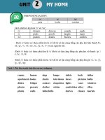 BT bổ trợ có file nghe và đáp án GRADE 6  GLOBAL  u2  GLOBAL SUCCESS   KEY 